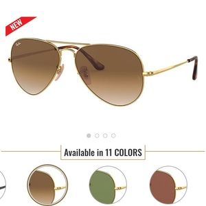 Ran Ban Aviator sunglasses